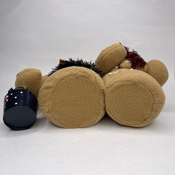 Vtg Homespun Collections Mr & Mrs Gingerbread Child Family Plush Christmas Decor - Picture 10 of 12